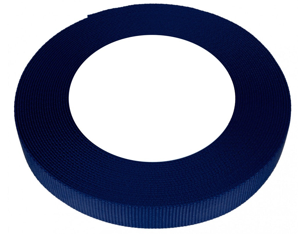 1 Inch Dark Blue Nylon Collar