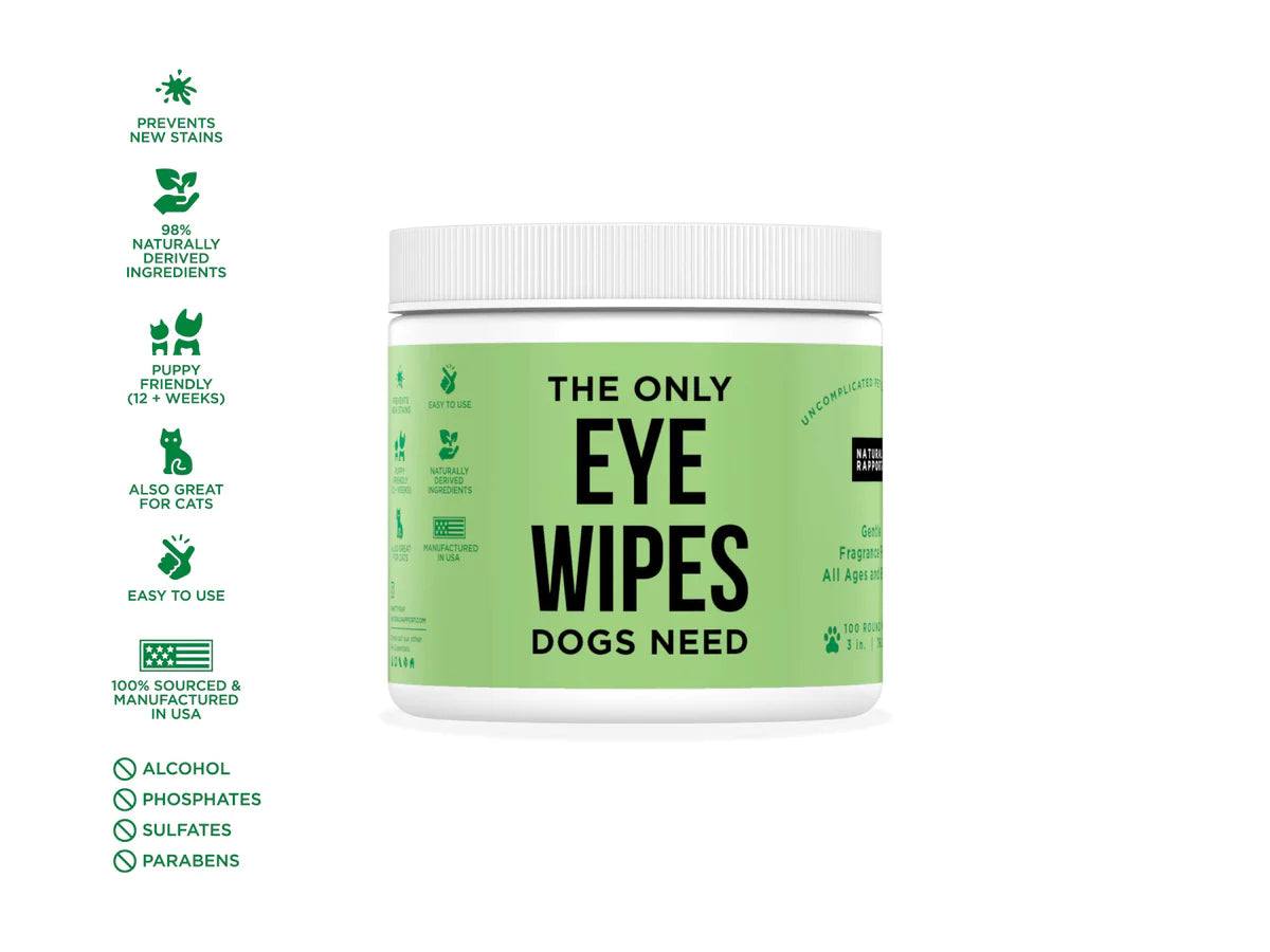 The Only Eye Wipes Dogs Need