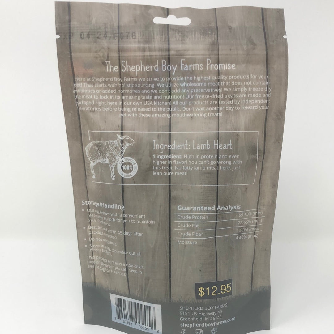 Freeze Dried Lamb Heart