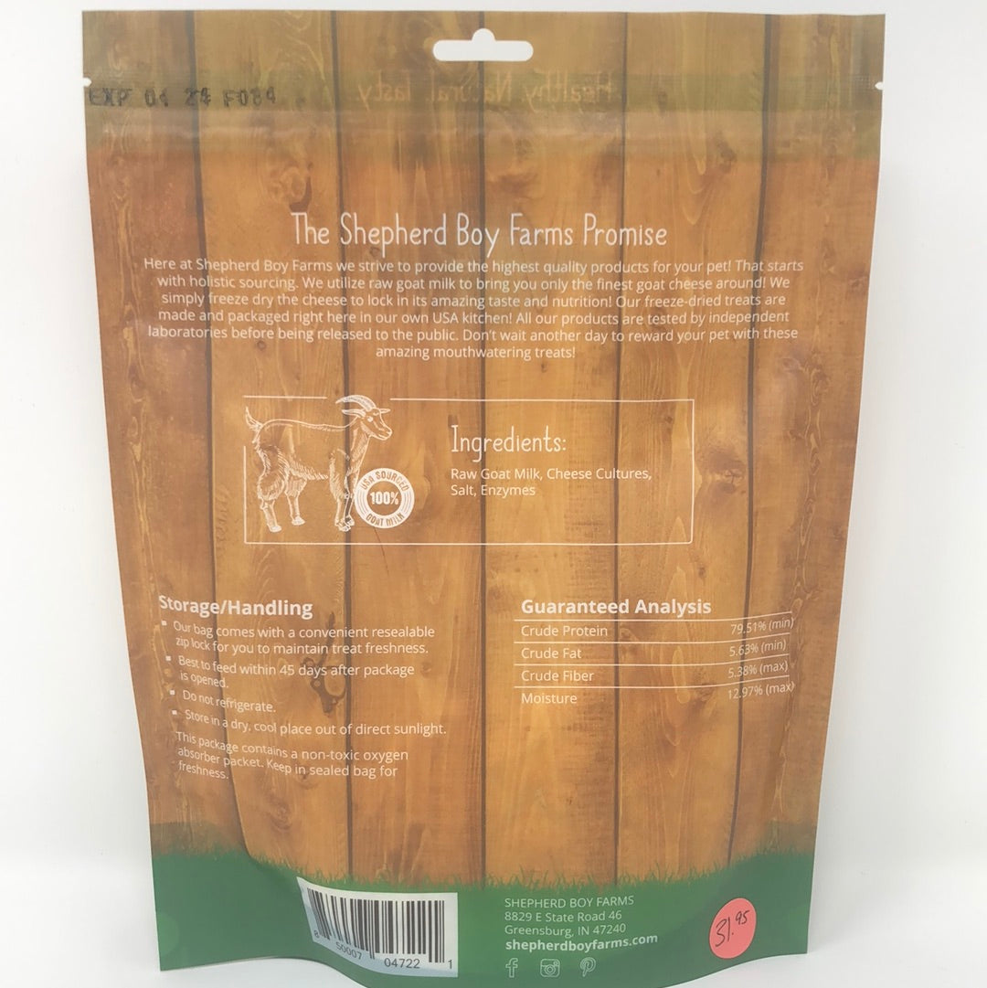 Freeze Dried Raw Goat Cheese
