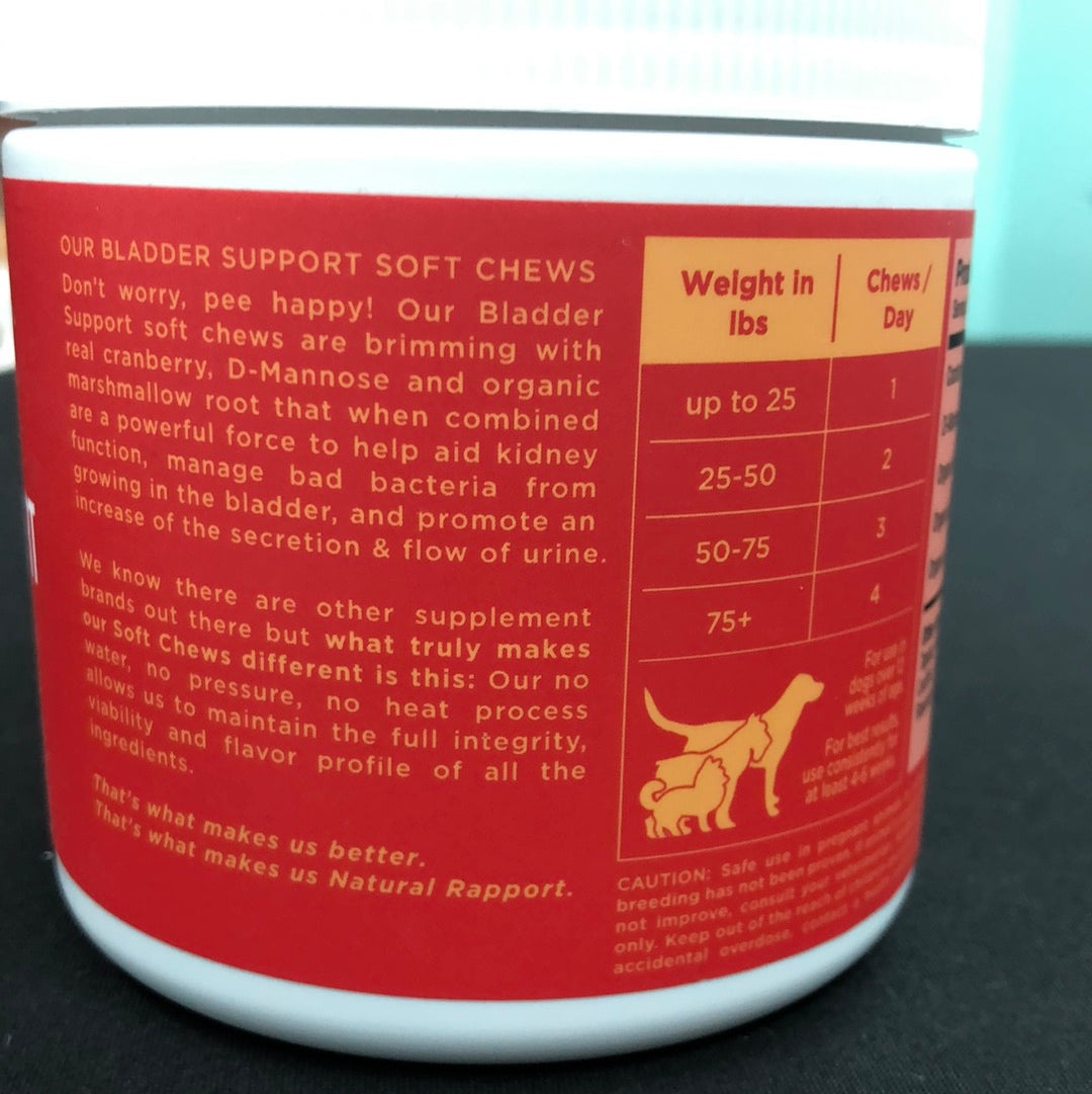 The Only Bladder Support Soft Chews Dogs Need