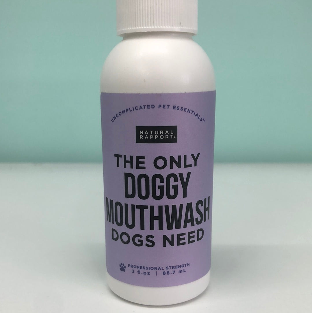 The Only Doggy Mouthwash Dogs Need