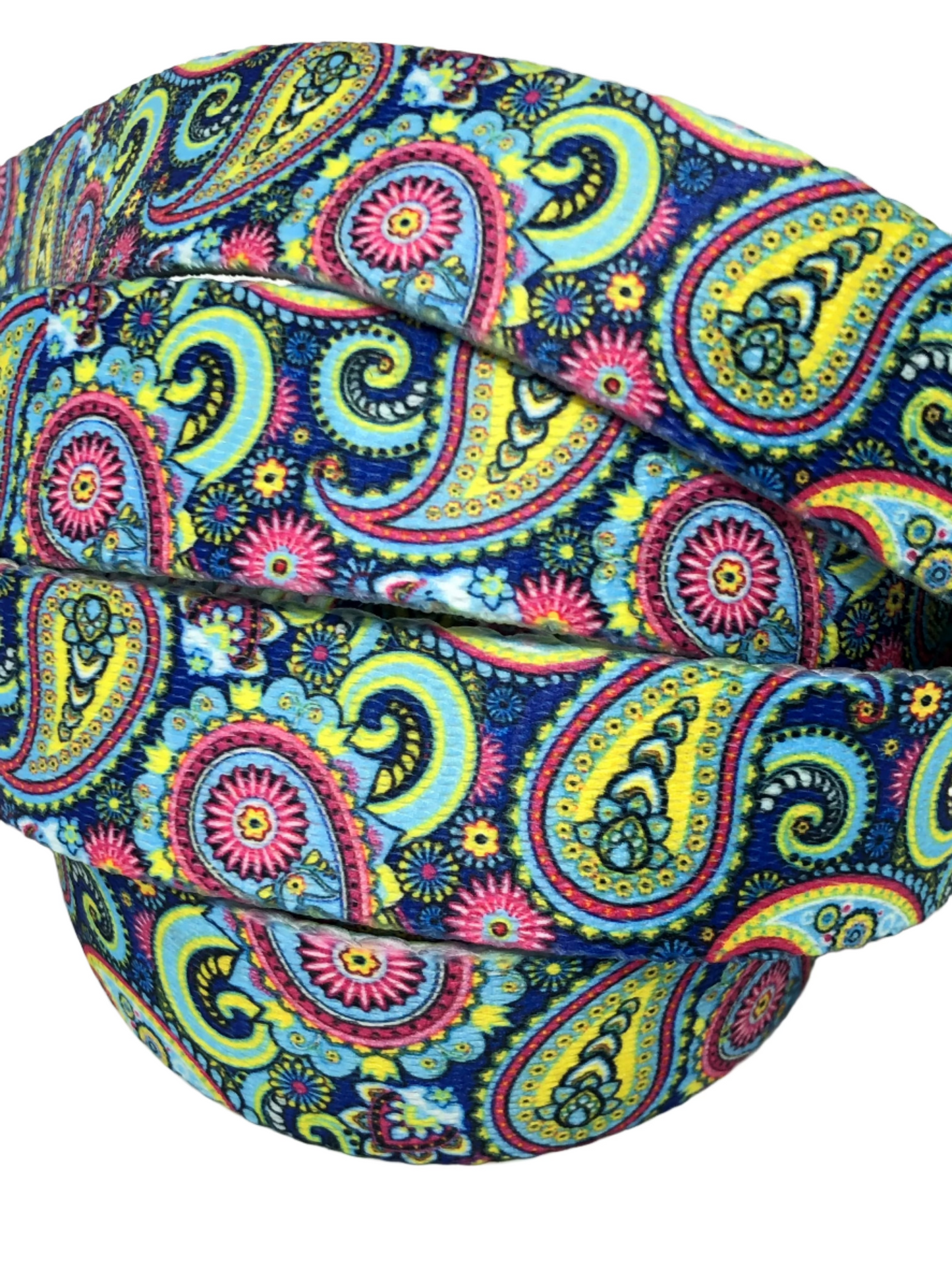 Ocean Paisley 1 inch Seatbelt
