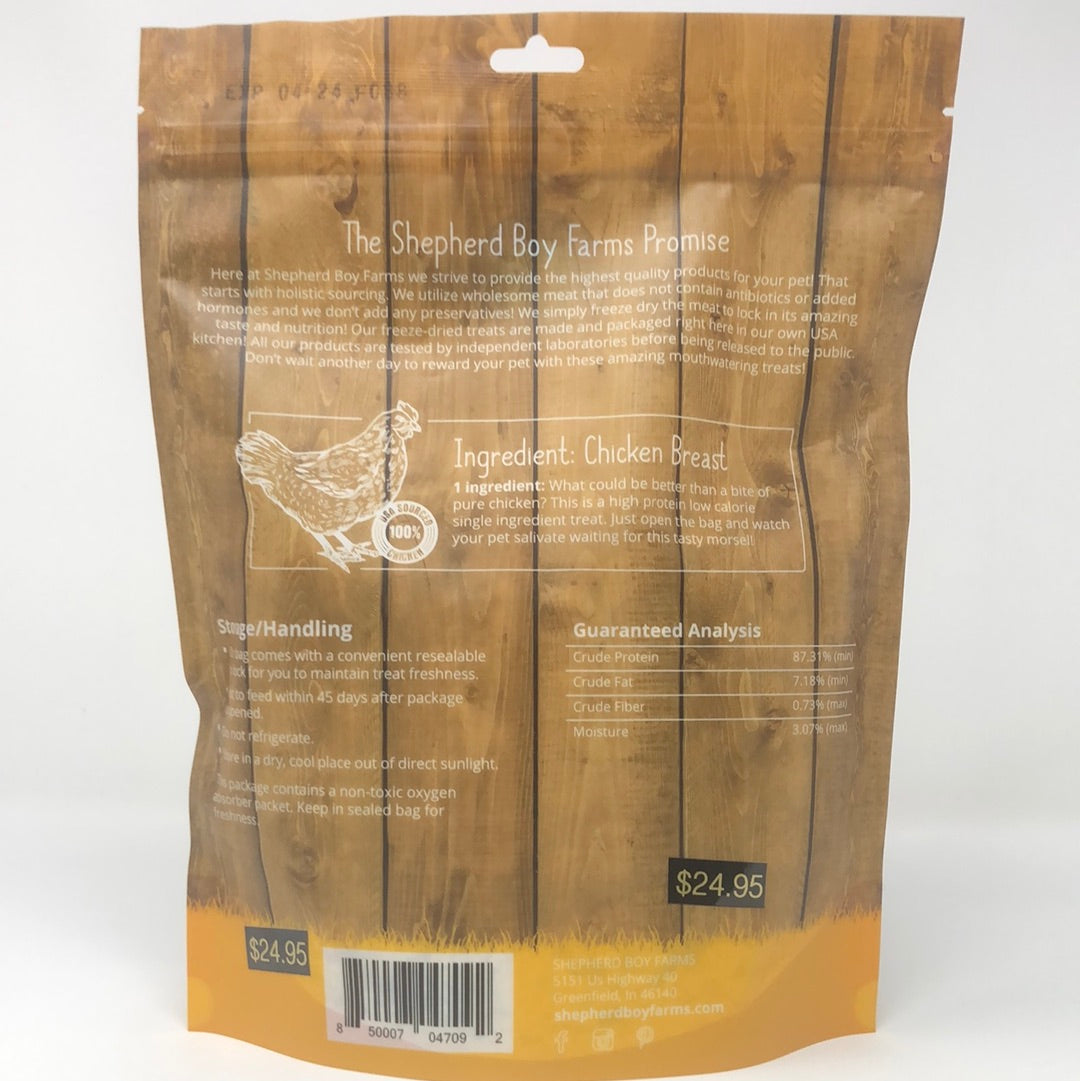 Freeze Dried Chicken Breast