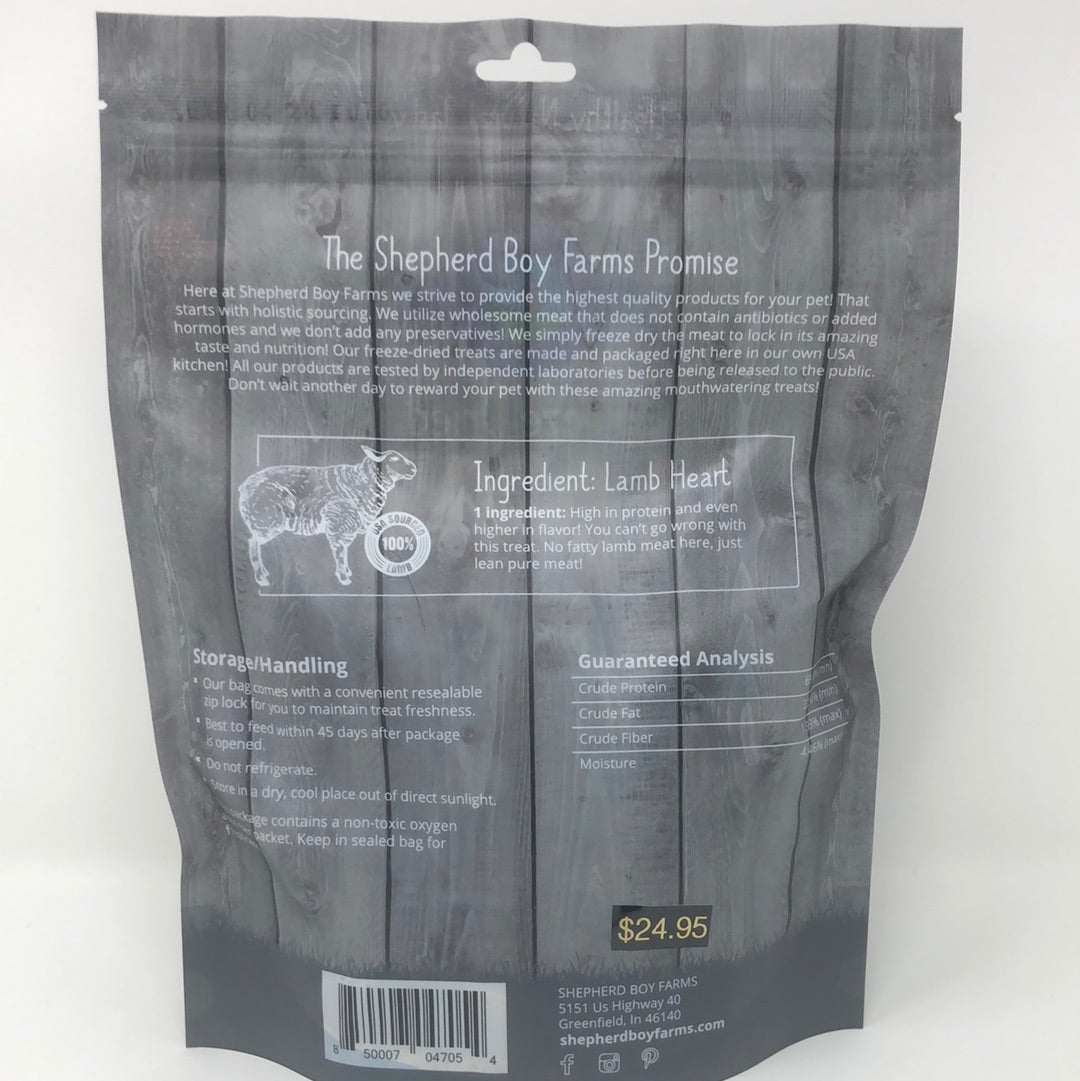 Freeze Dried Lamb Heart