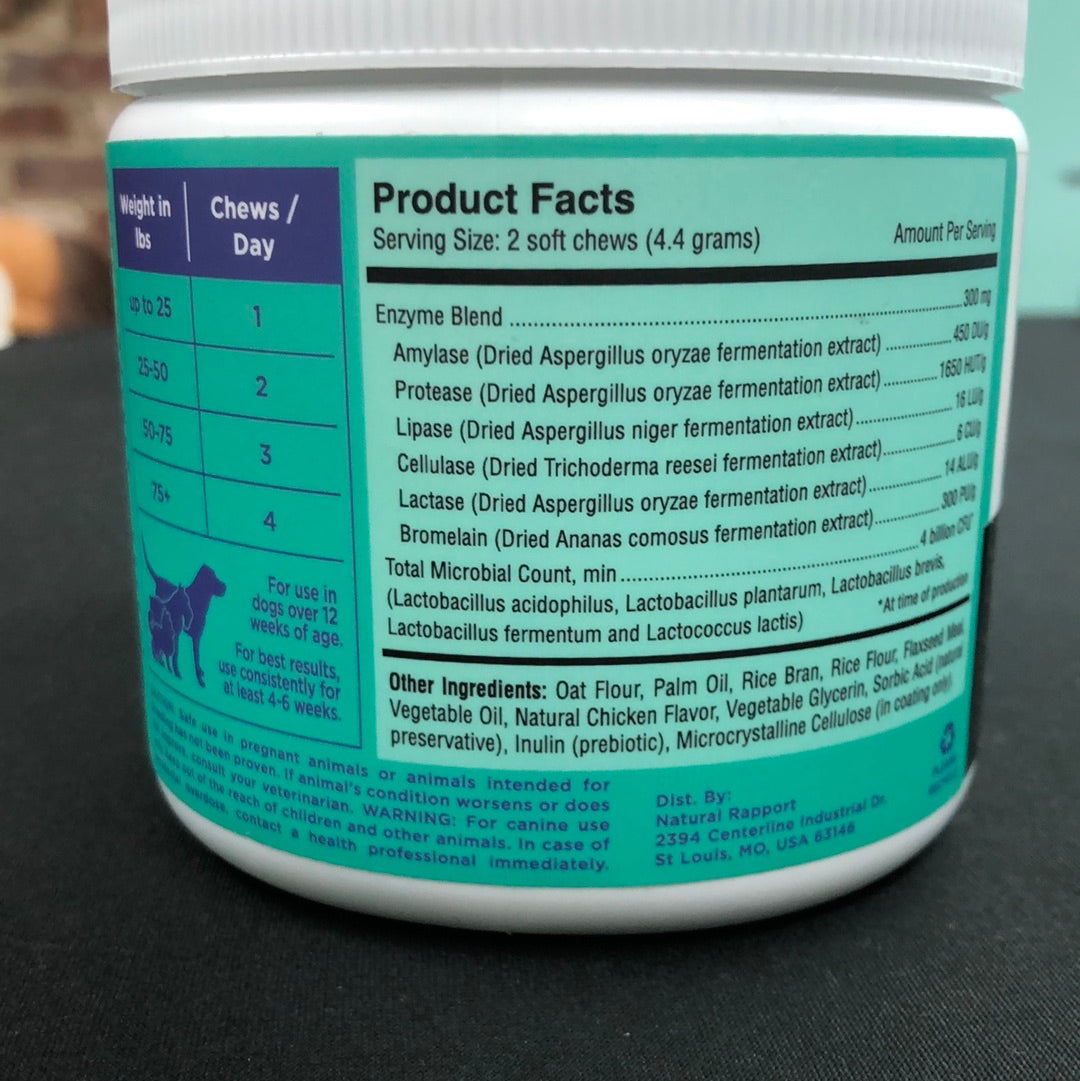 The Only Digestive Support Soft Chews Dogs Need