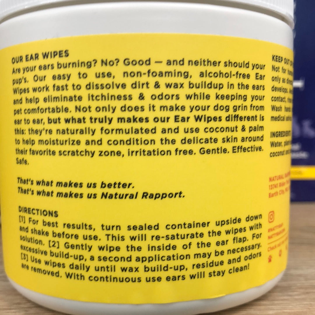 The Only Ear Wipes Dogs Need