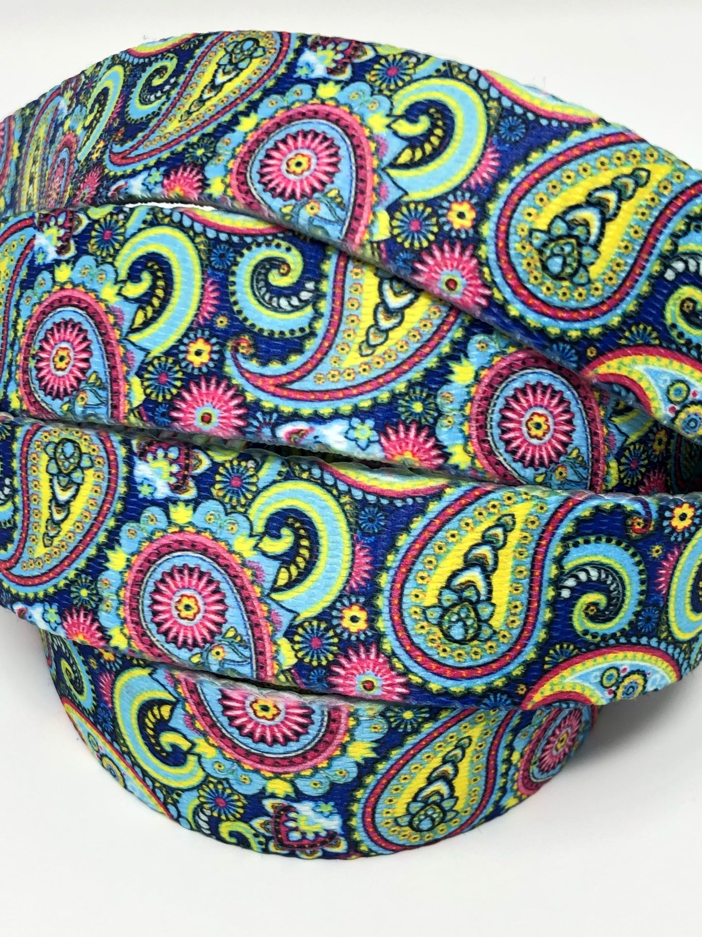 Ocean Paisley 1 inch Collar