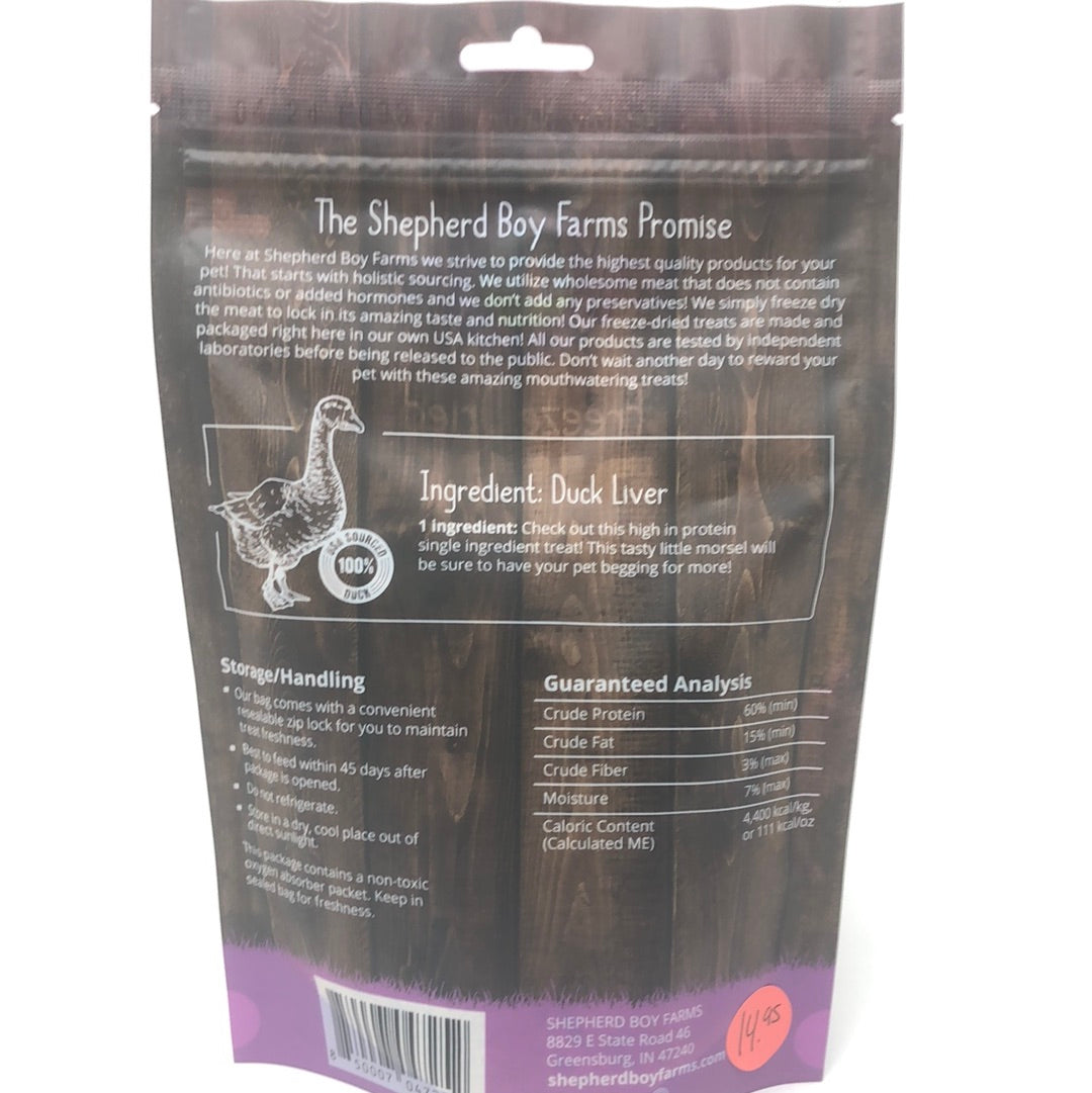 Freeze Dried Duck Liver