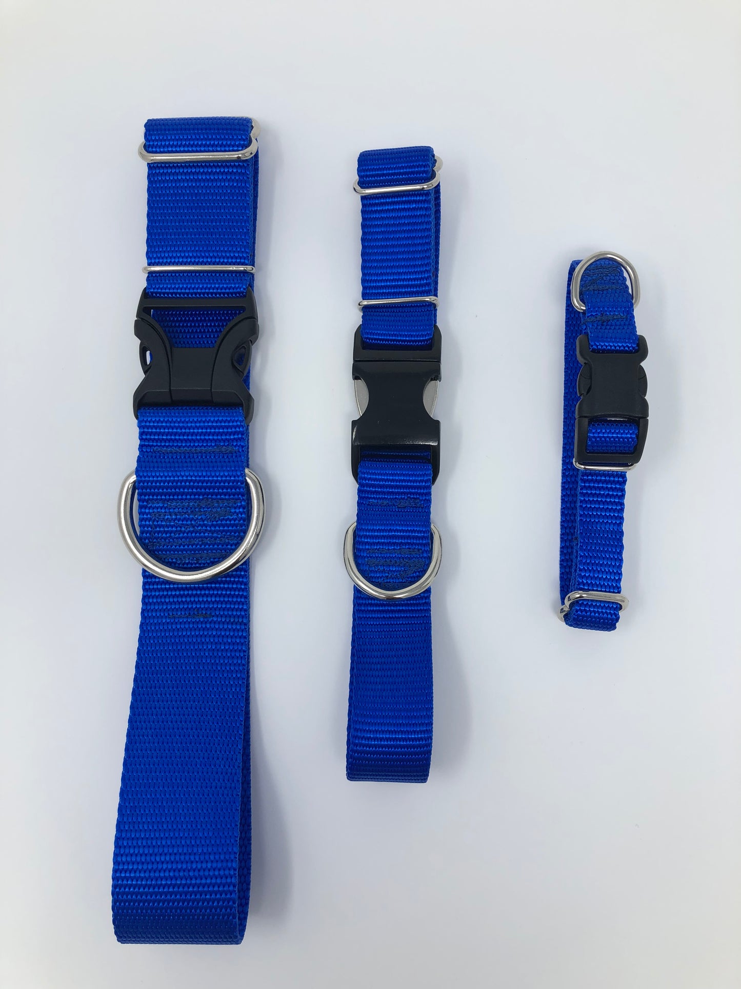 Royal Blue Nylon Dog Collar