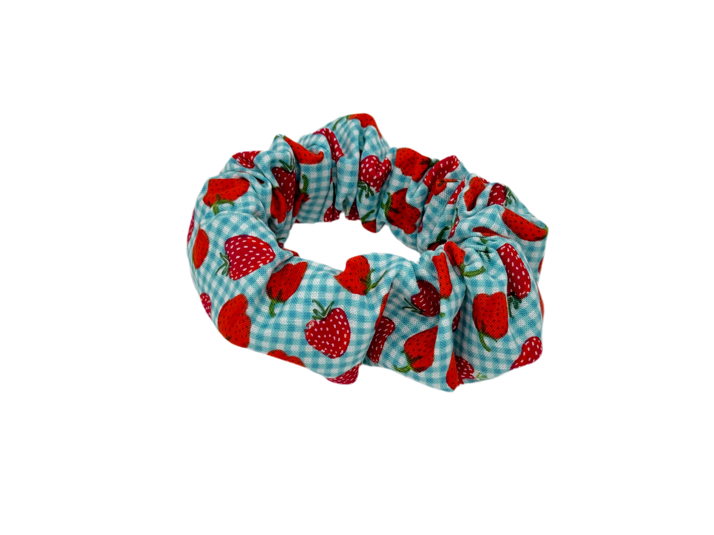 Strawberry Picnic Scrunchie