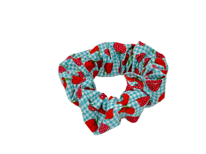 Strawberry Picnic Scrunchie