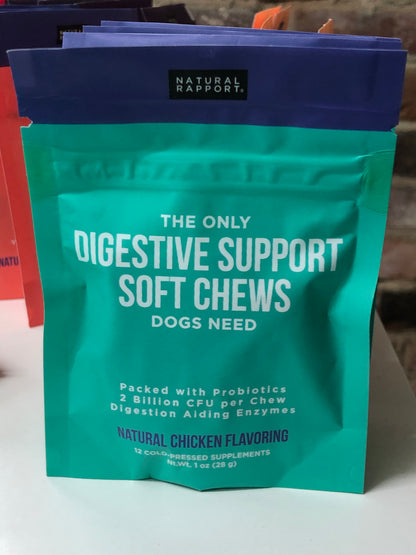 The Only Digestive Support Soft Chews Dogs Need