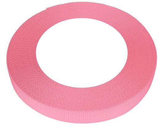 1 Inch Light Pink Nylon Collar