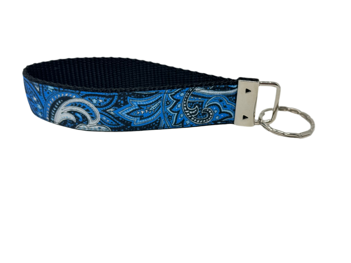 Ice Paisley Wristlet Keychain