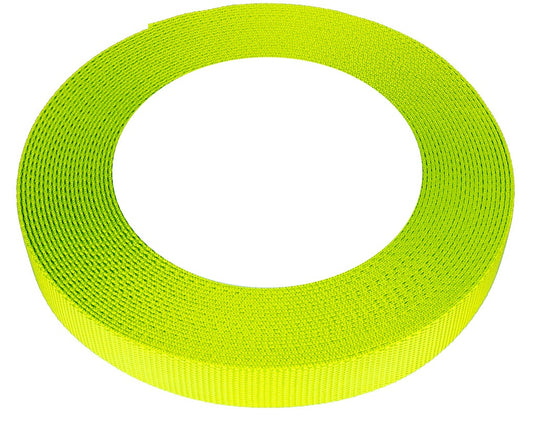 1 Inch Tennis Ball Yellow Nylon Collar