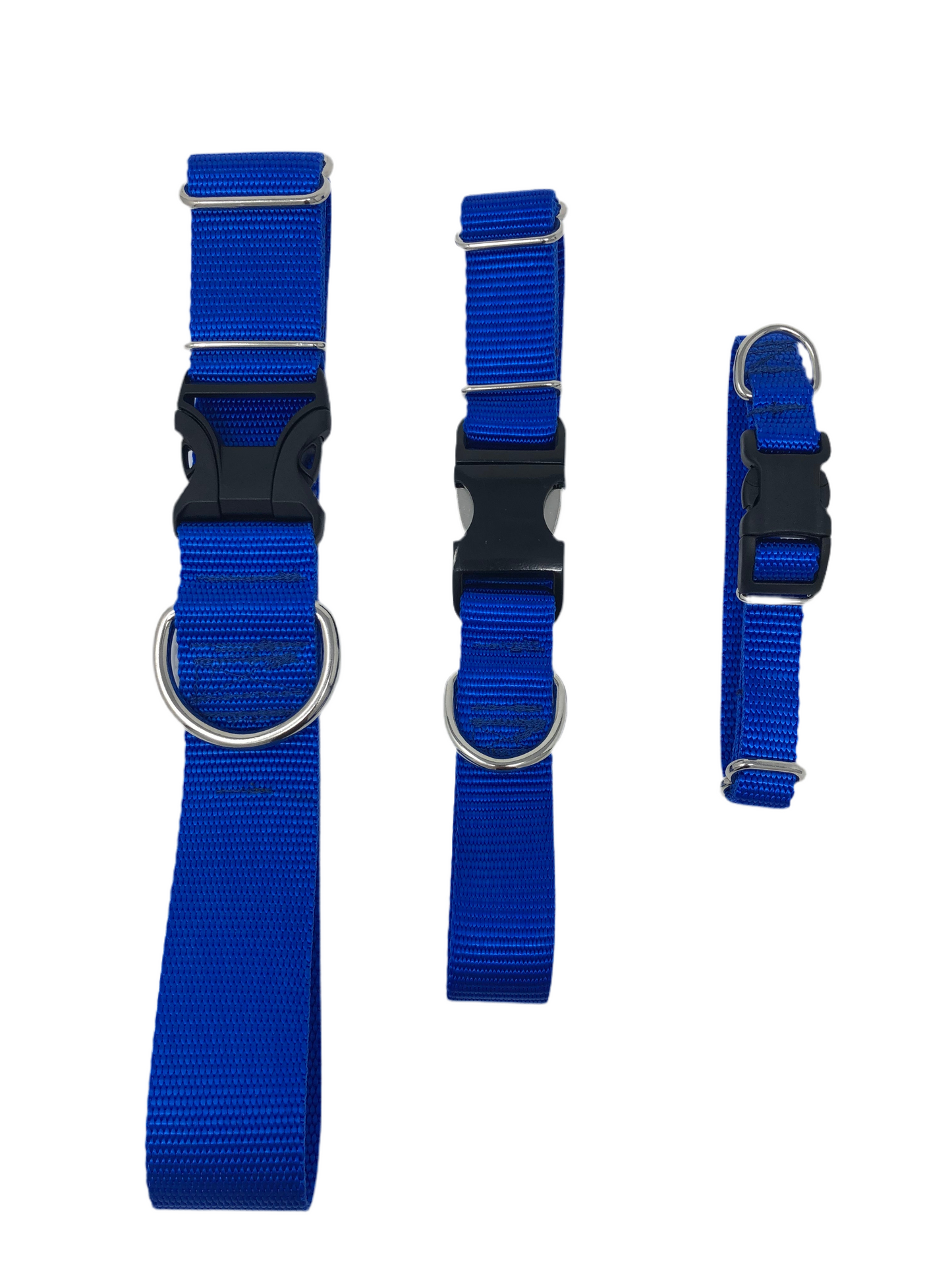 Royal Blue Nylon Dog Collar