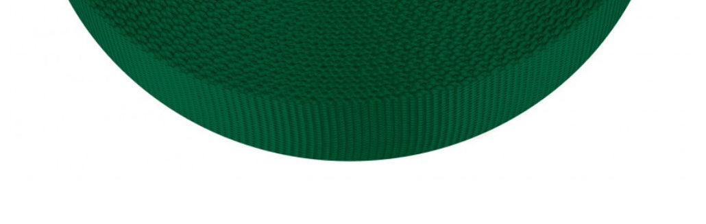 1 1/2 Inch Forest Green Nylon Collar
