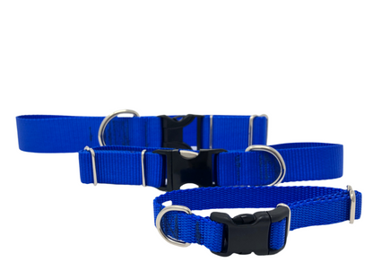 Royal Blue Nylon Dog Collar