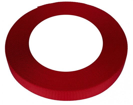 1 1/2 Inch Red Nylon Collar