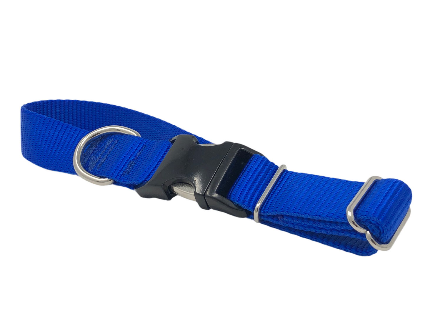 Royal Blue Nylon Dog Collar