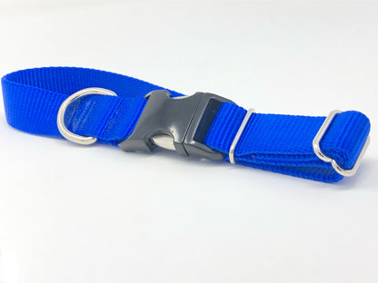 1 Inch Bright Royal Blue Nylon Collar