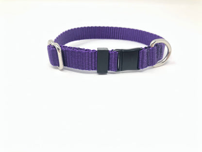 Royal Purple Nylon Cat Collar