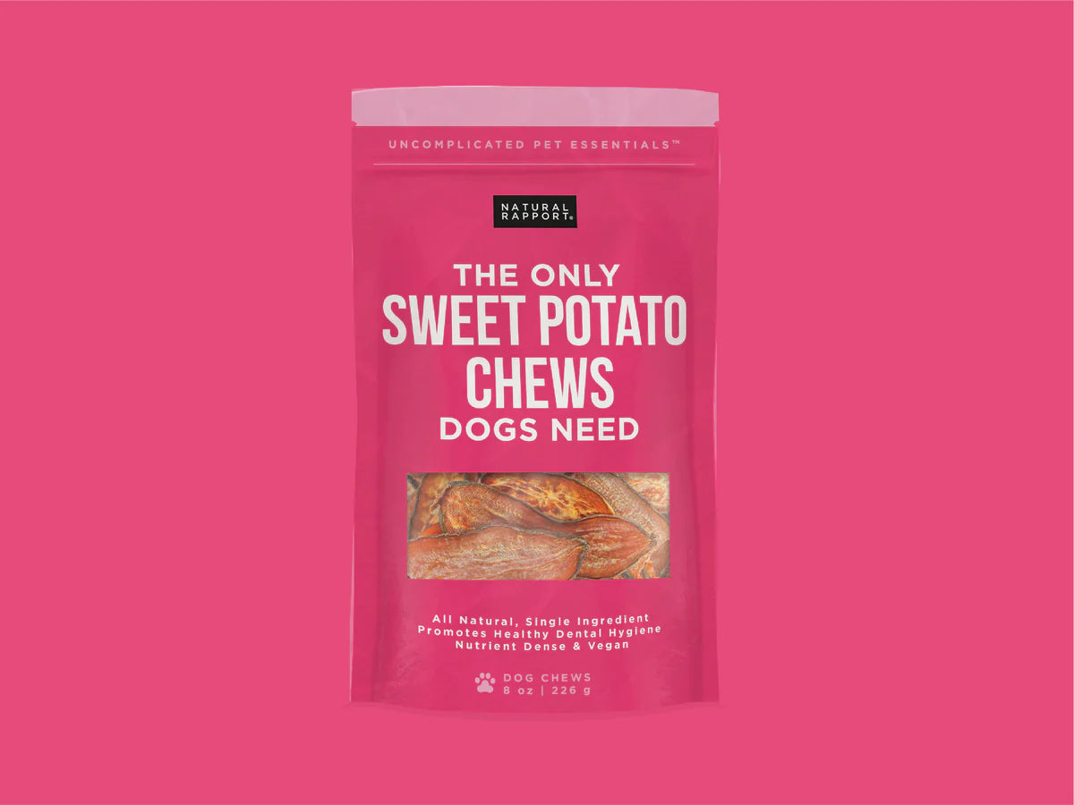The Only Sweet Potato Chews Dogs Need