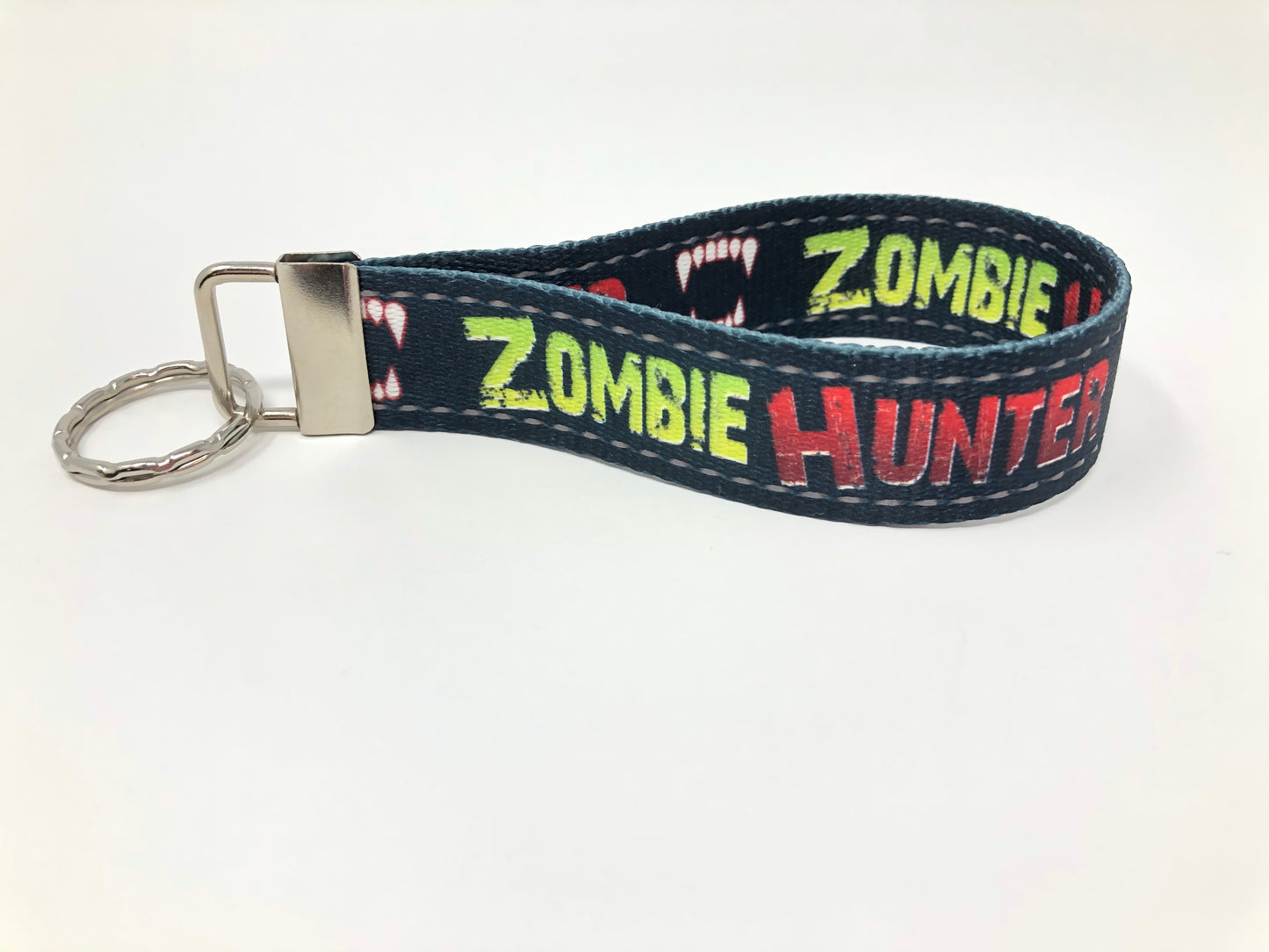 Zombie Hunter wristlet keychain