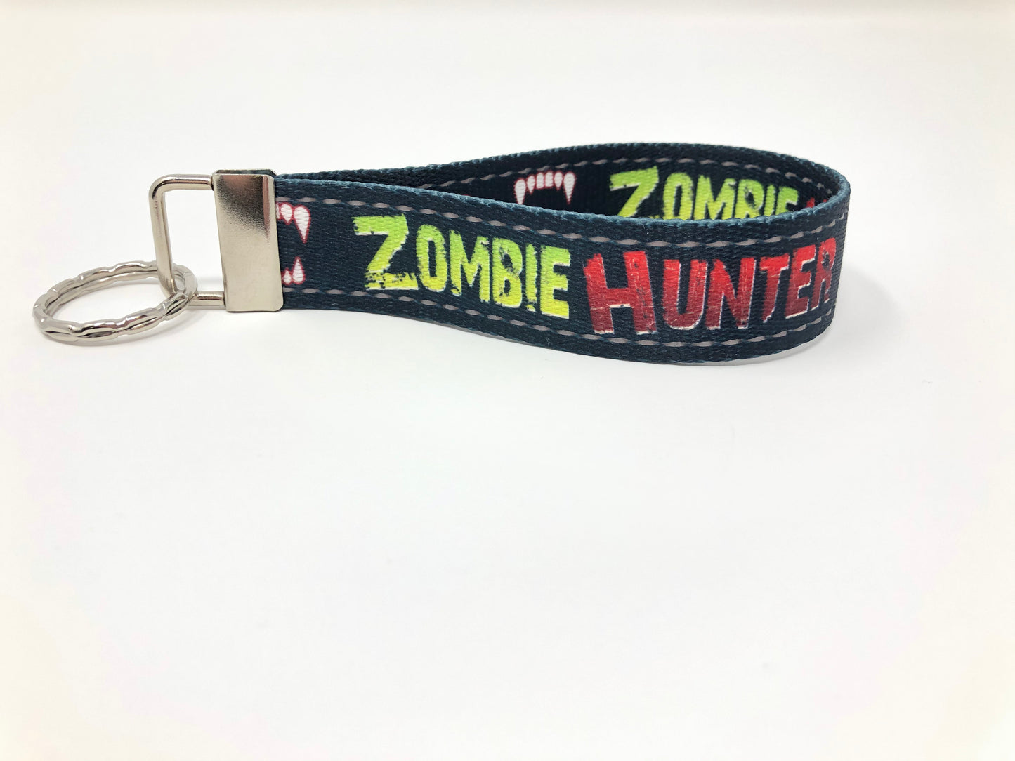 Zombie Hunter wristlet keychain