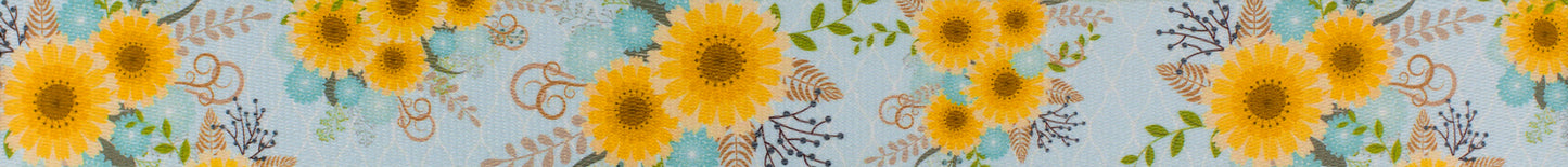 Graceful Sunflowers 1 inch Collar