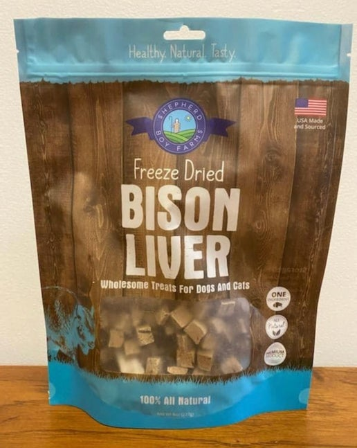 Bison Liver - Freeze Dried - SBF