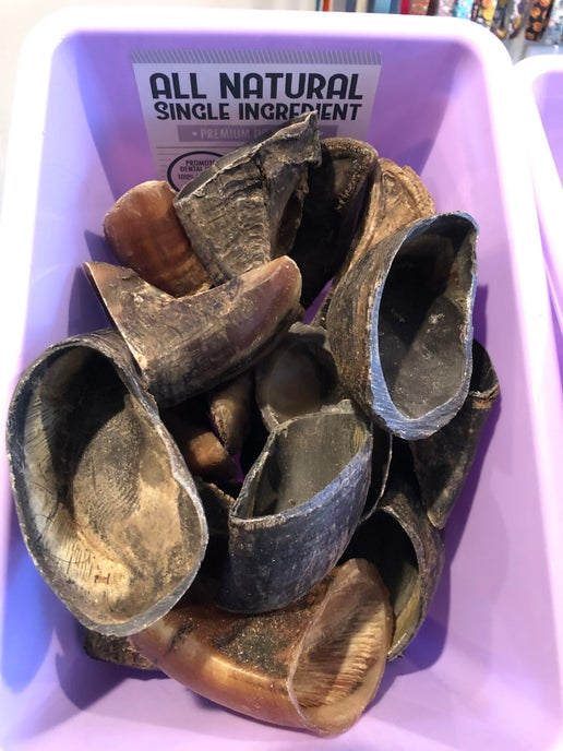 All-Natural Cow Hooves Dog Chew